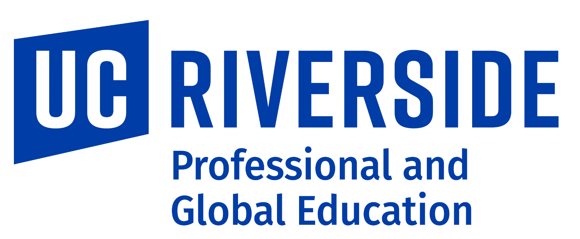 UC Riverside Professional and Global Education